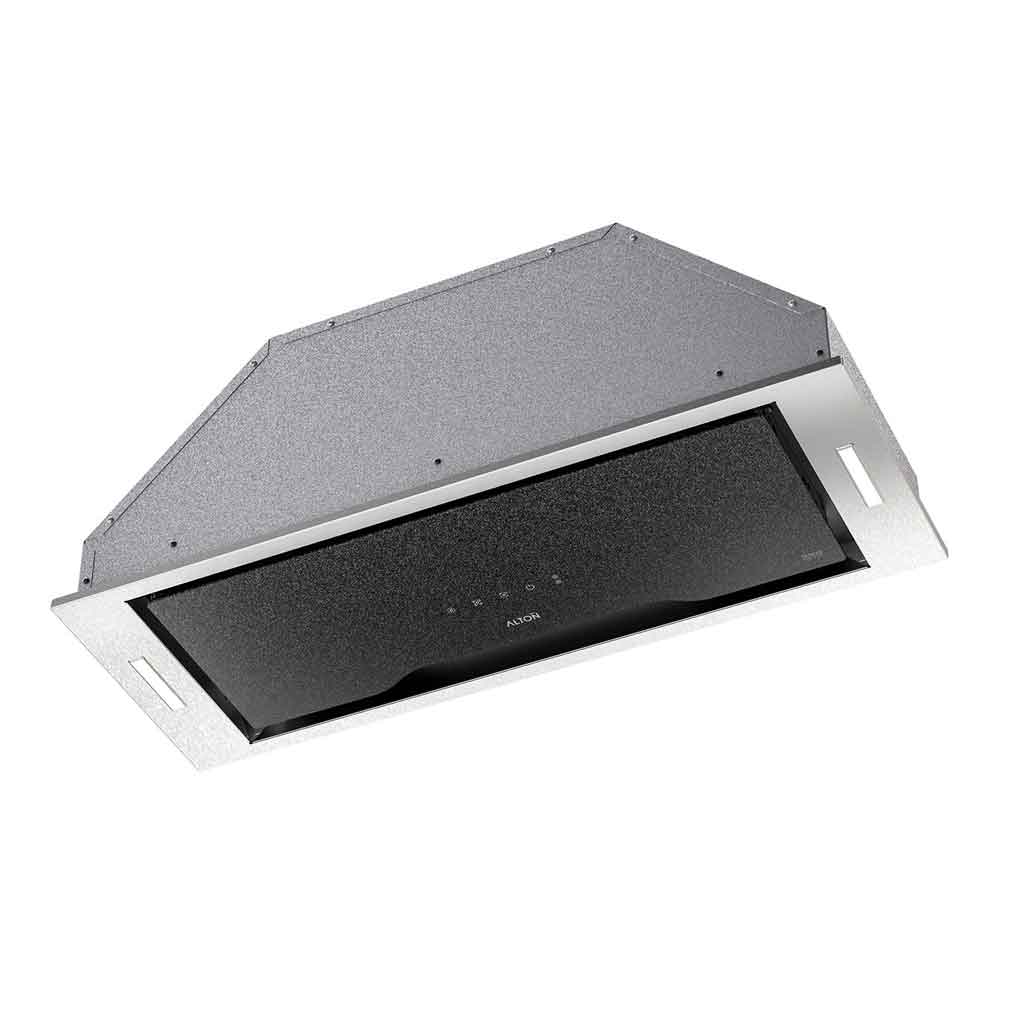 هود مخفی آلتون مدل H803C مشکی اکلیلی 80cm