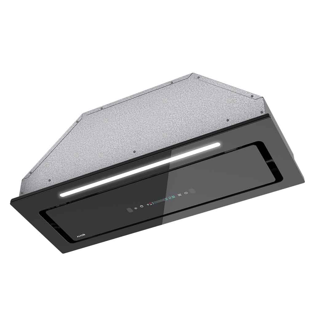 هود مخفی آلتون مدل H810B مشکی 80cm