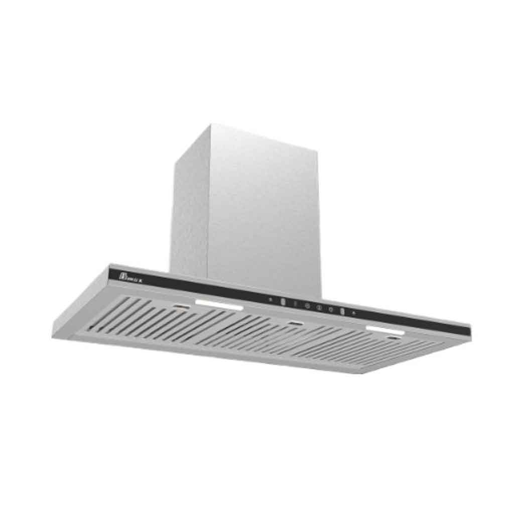 هود شومینه‌ای بیمکث مدل ۱۳۰۱ استیل