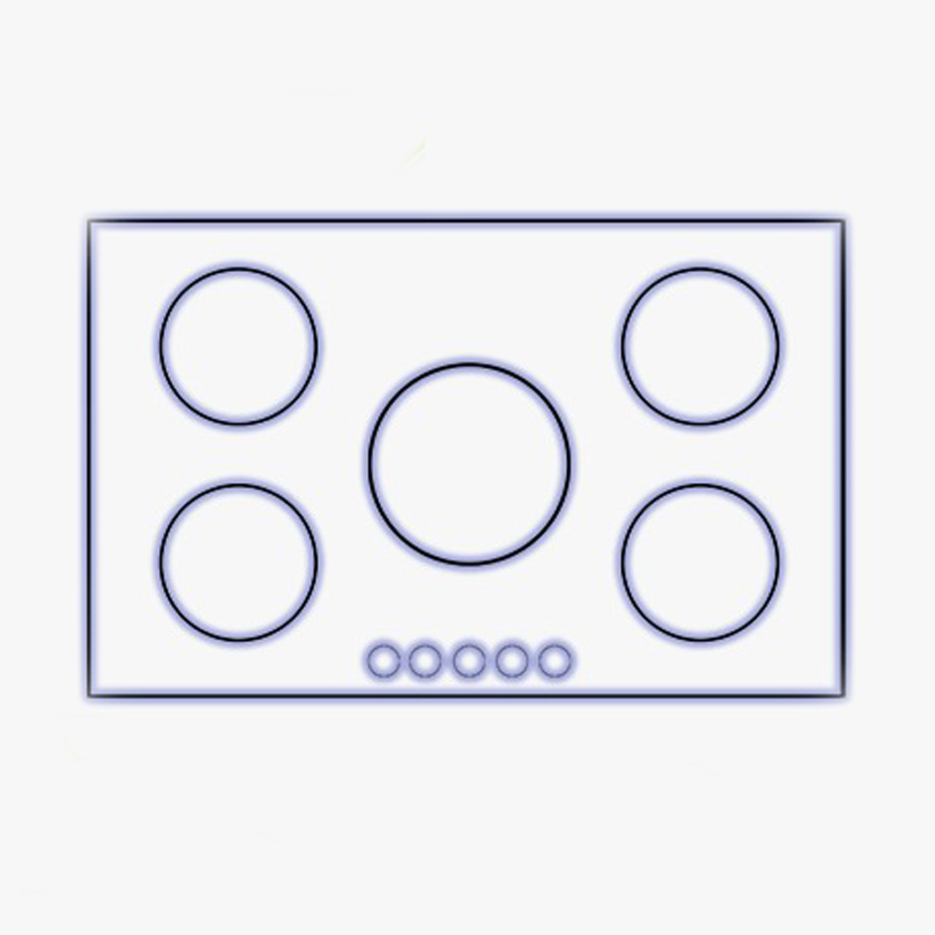 اجاق گاز صفحه ای تی اند دی مدل G502