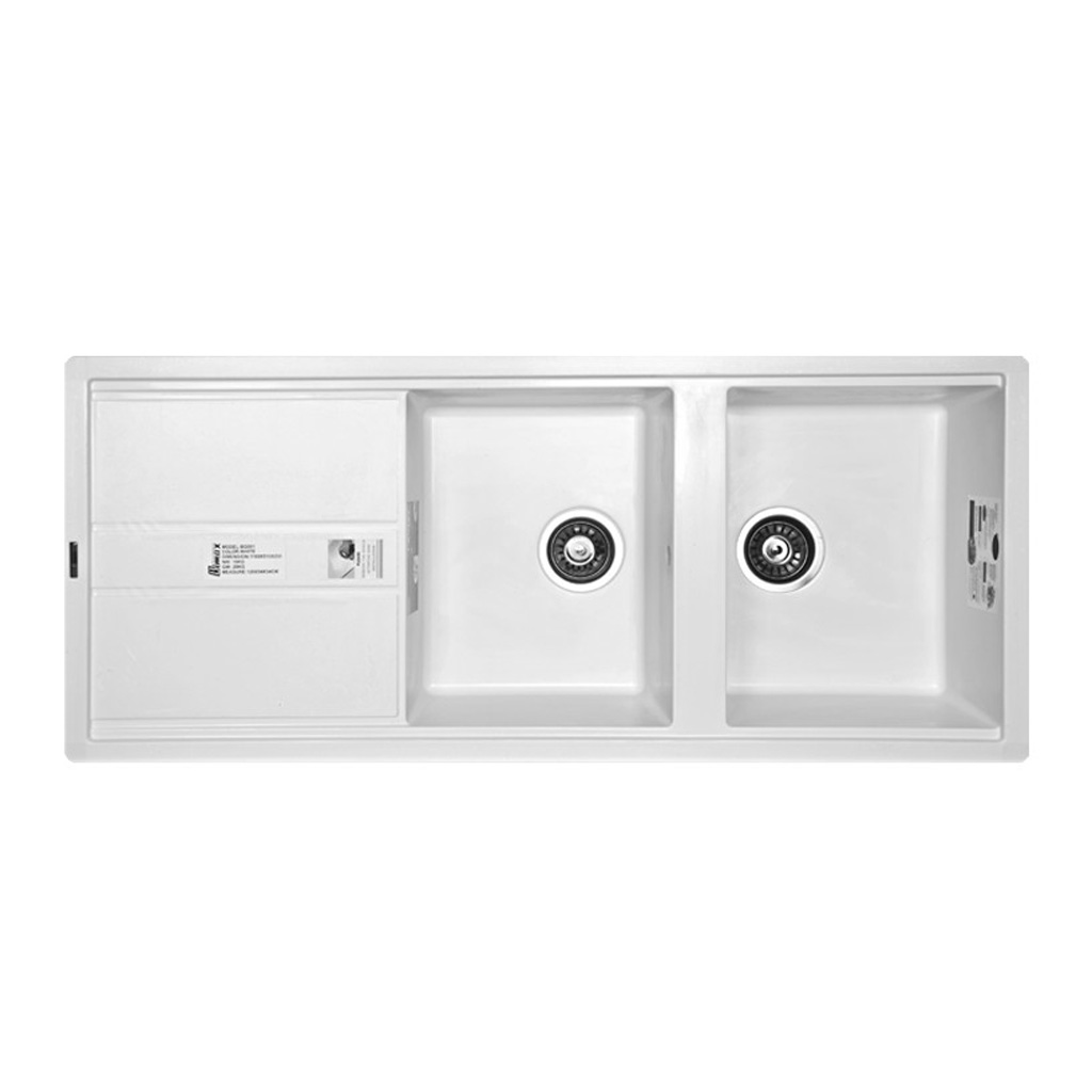سینک گرانیتی بیمکث مدل BG 001 سفید