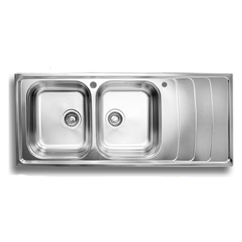 سینک ظرفشویی توکار کد 384S اخوان