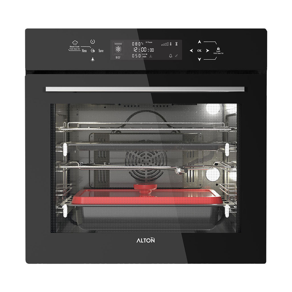 فر آلتون مدل V500B مشکی بخارپز