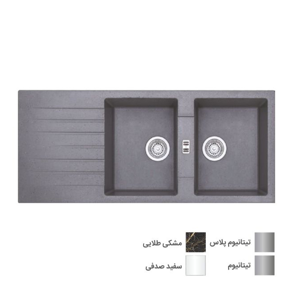 سینک گرانیتی میکس پلاس مدل SG100