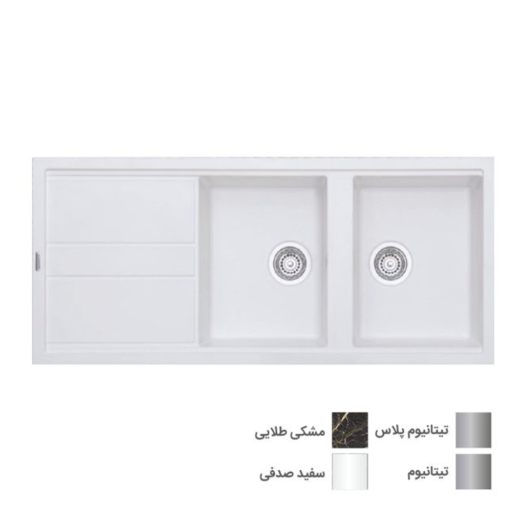 سینک گرانیتی میکس پلاس مدل SG102