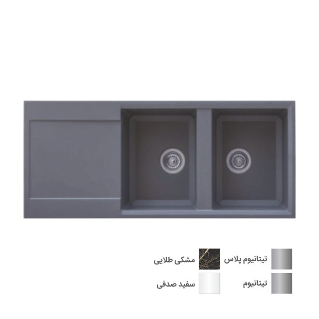 سینک گرانیتی میکس پلاس مدل SG104